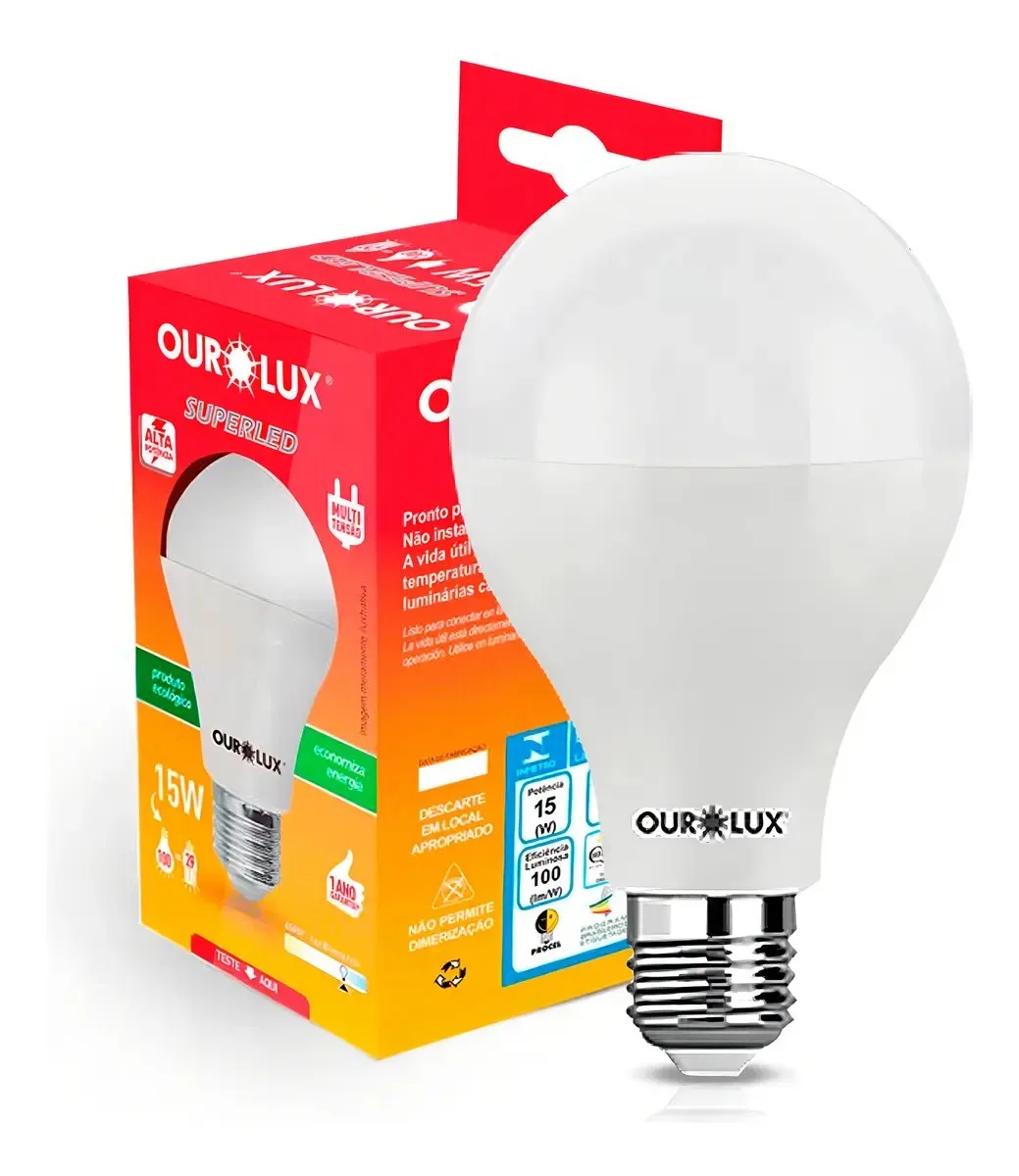 LAMP, OUROLUX LED 15W C/10